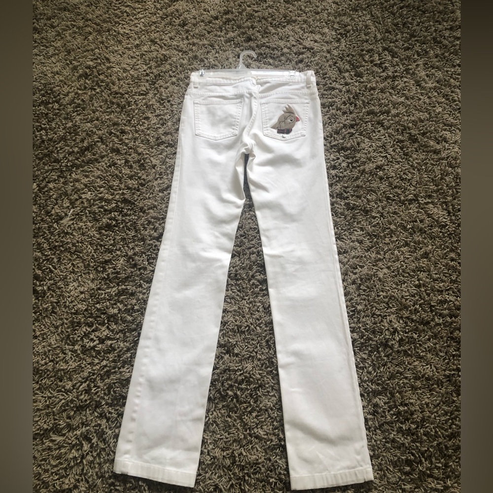 Gucci White High Waist Skinny Jeans for Women